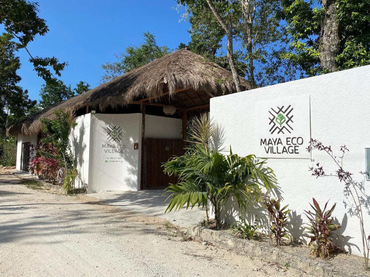 Maya Eco Village Akumal Exterior foto